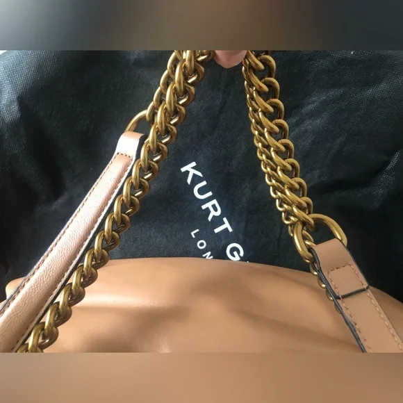 *MOVING SALE* Kurt Geiger London Leather Kensington Bag in Camel - Picture 16 of 16